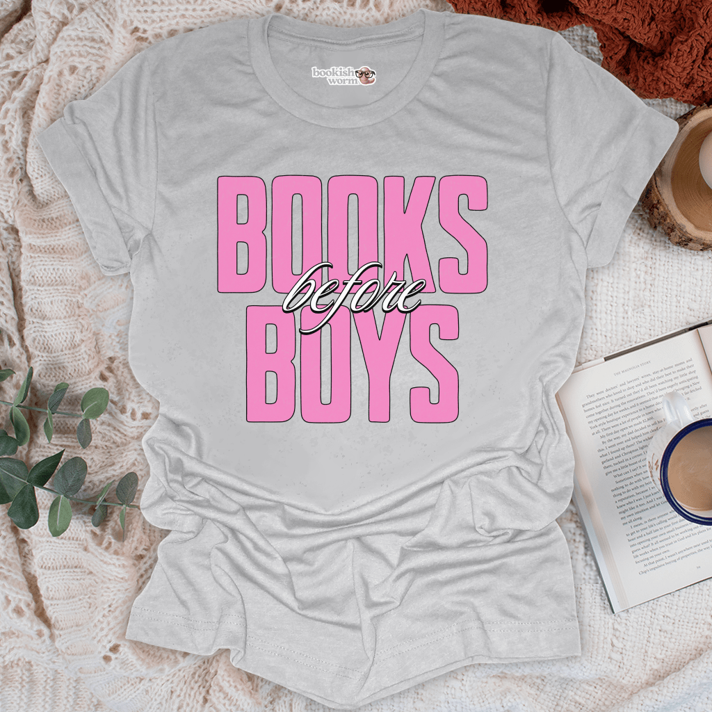 Books Before Boys T-Shirt