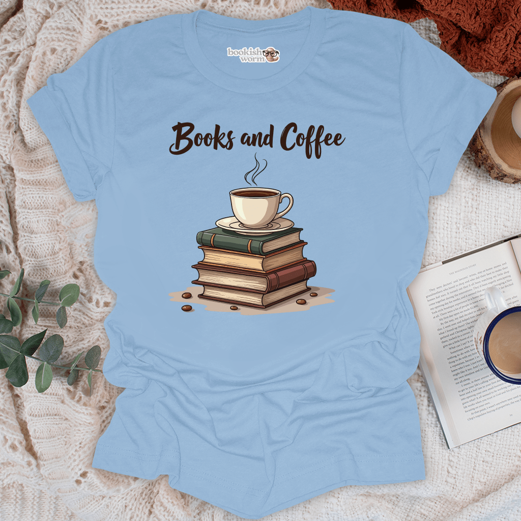 Books and Coffee T-Shirt