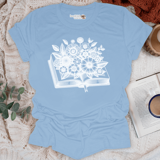 Flower Book  T-Shirt