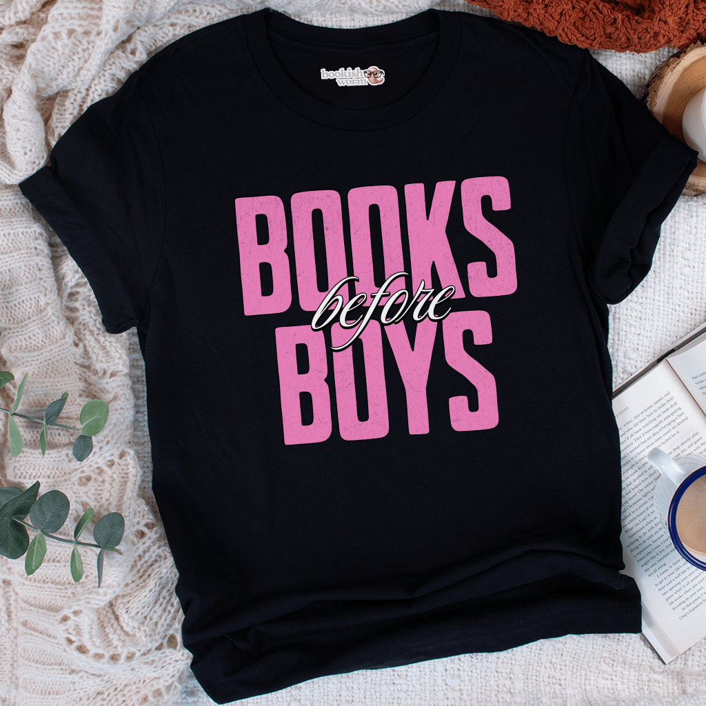 Books Before Boys T-Shirt