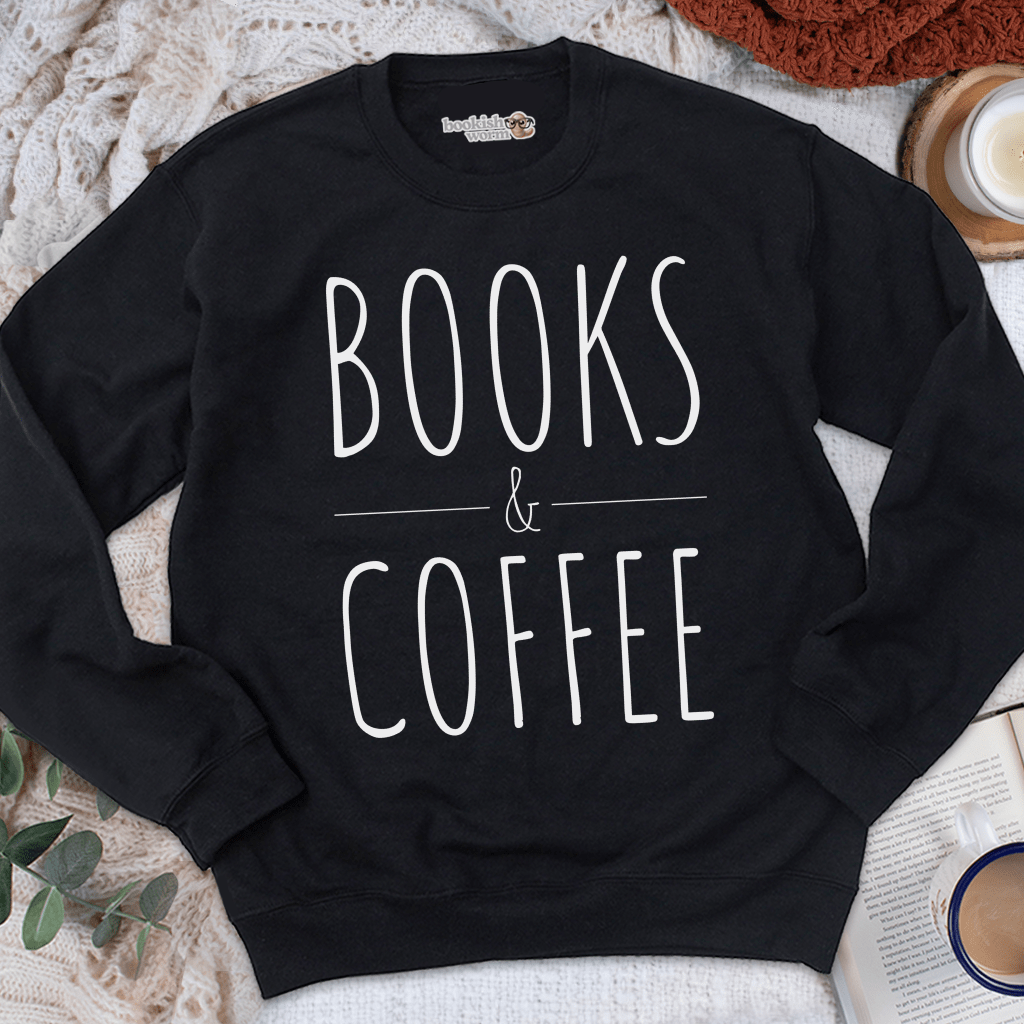 Books & Coffee Crewneck