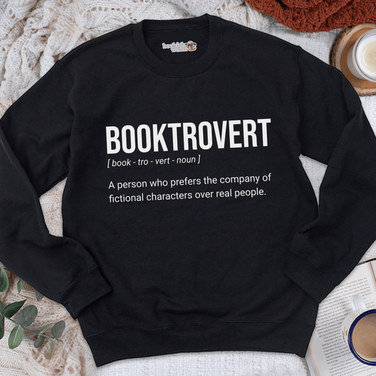 BOOKTROVERT Crewneck