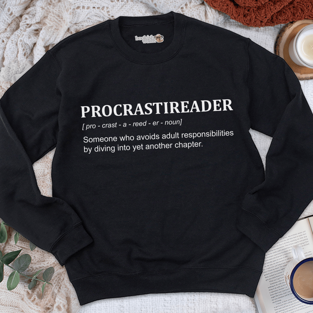 Procrastireader Crewneck