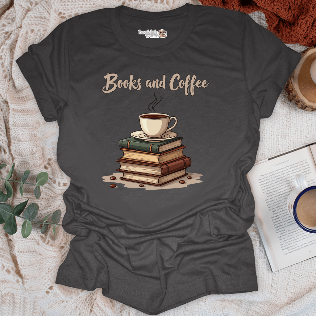 Books and Coffee T-Shirt