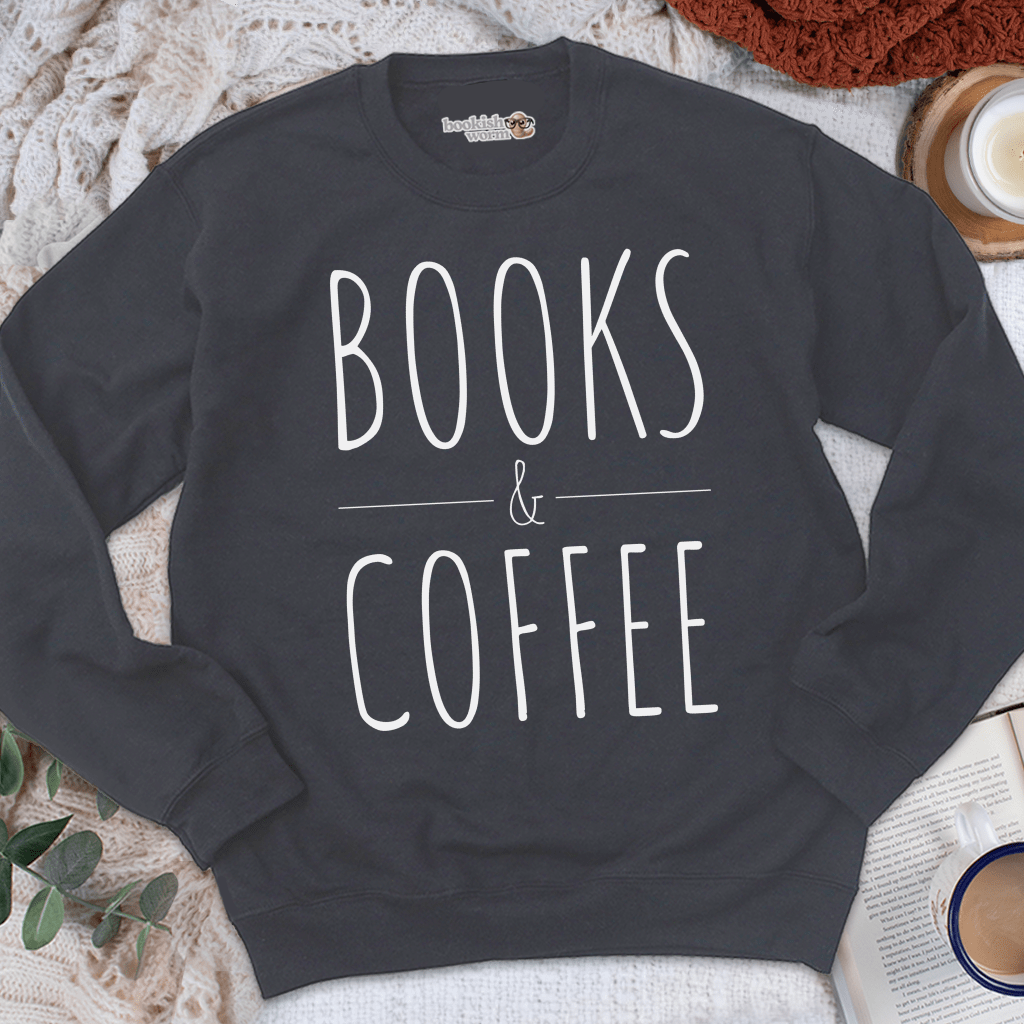 Books & Coffee Crewneck