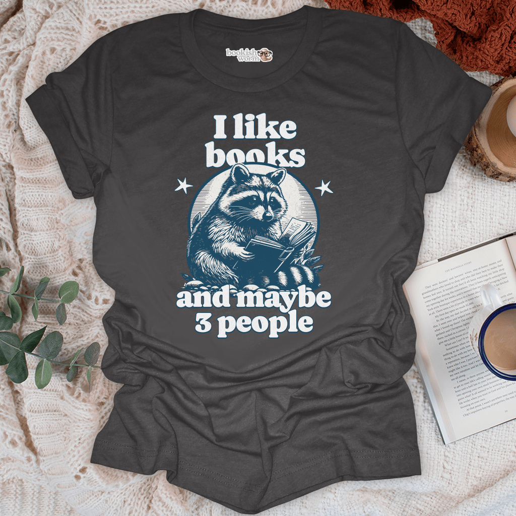 Books & 3 People T-Shirt