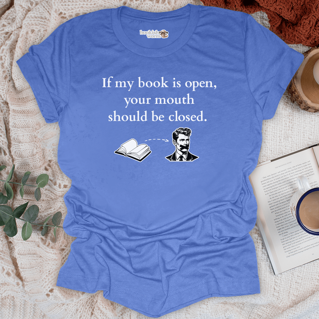 Book Open Mouth Closed T-Shirt