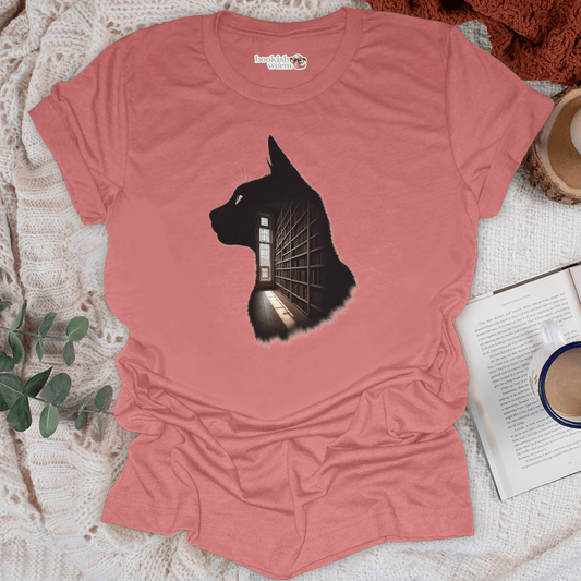 The Library Cat T-Shirt