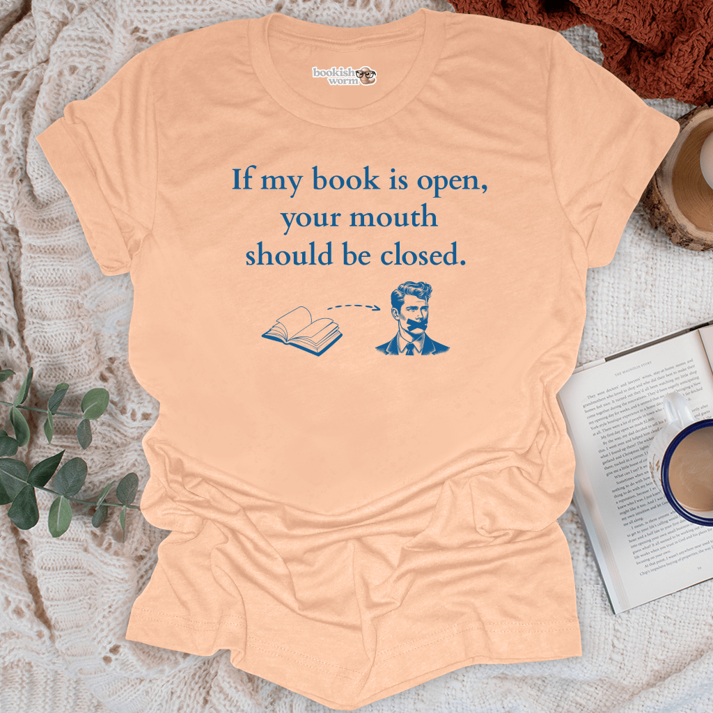 Book Open Mouth Closed T-Shirt