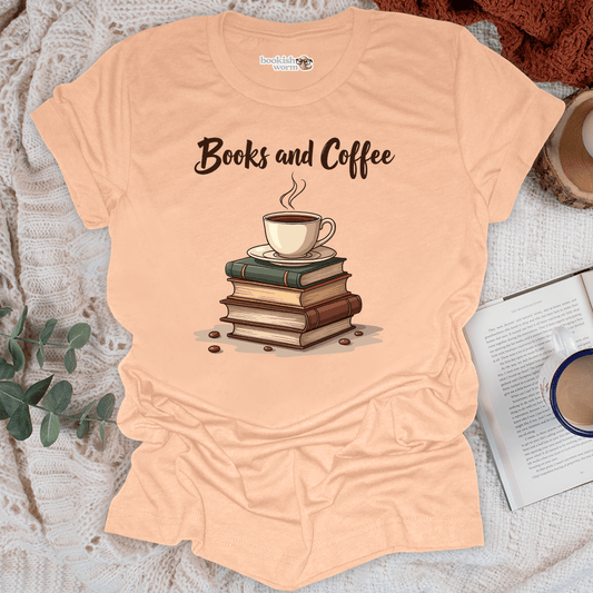 Books and Coffee T-Shirt