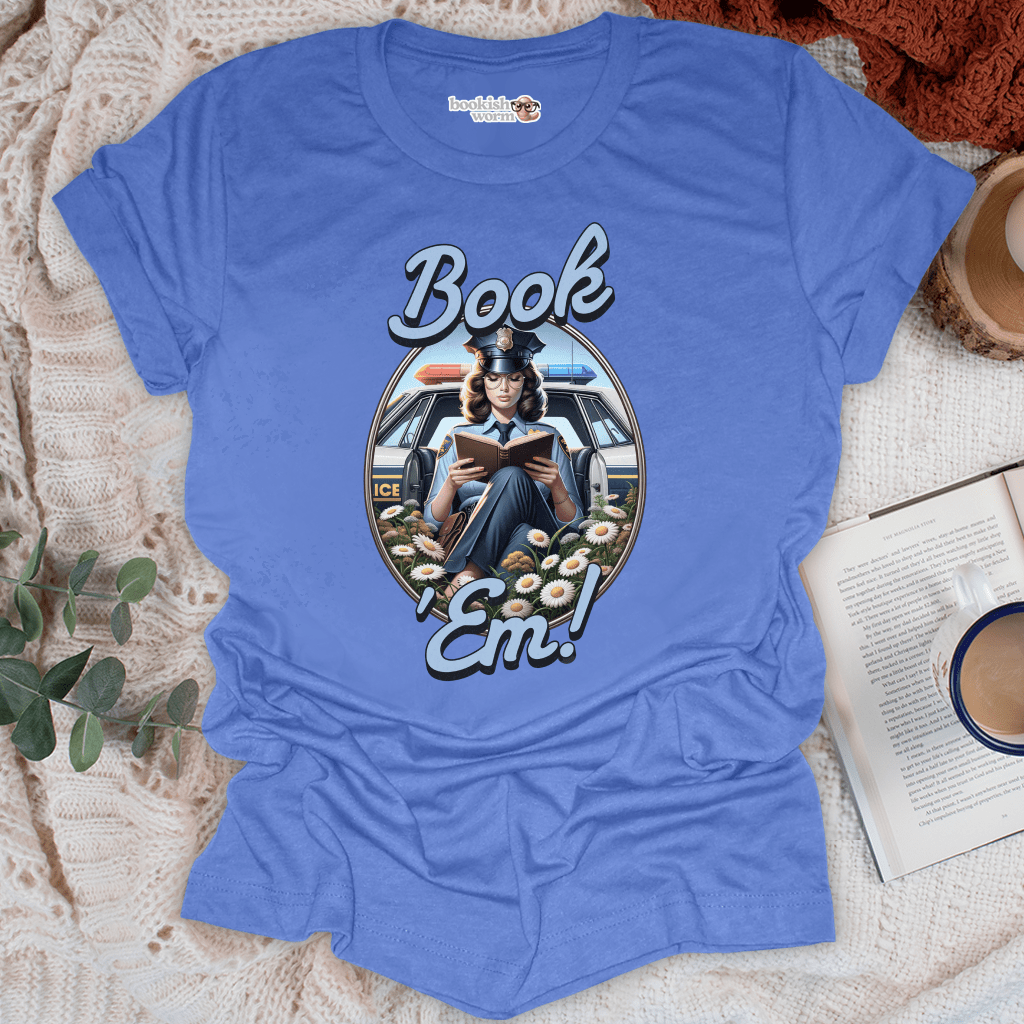 Book 'Em Retro Cop T-Shirt