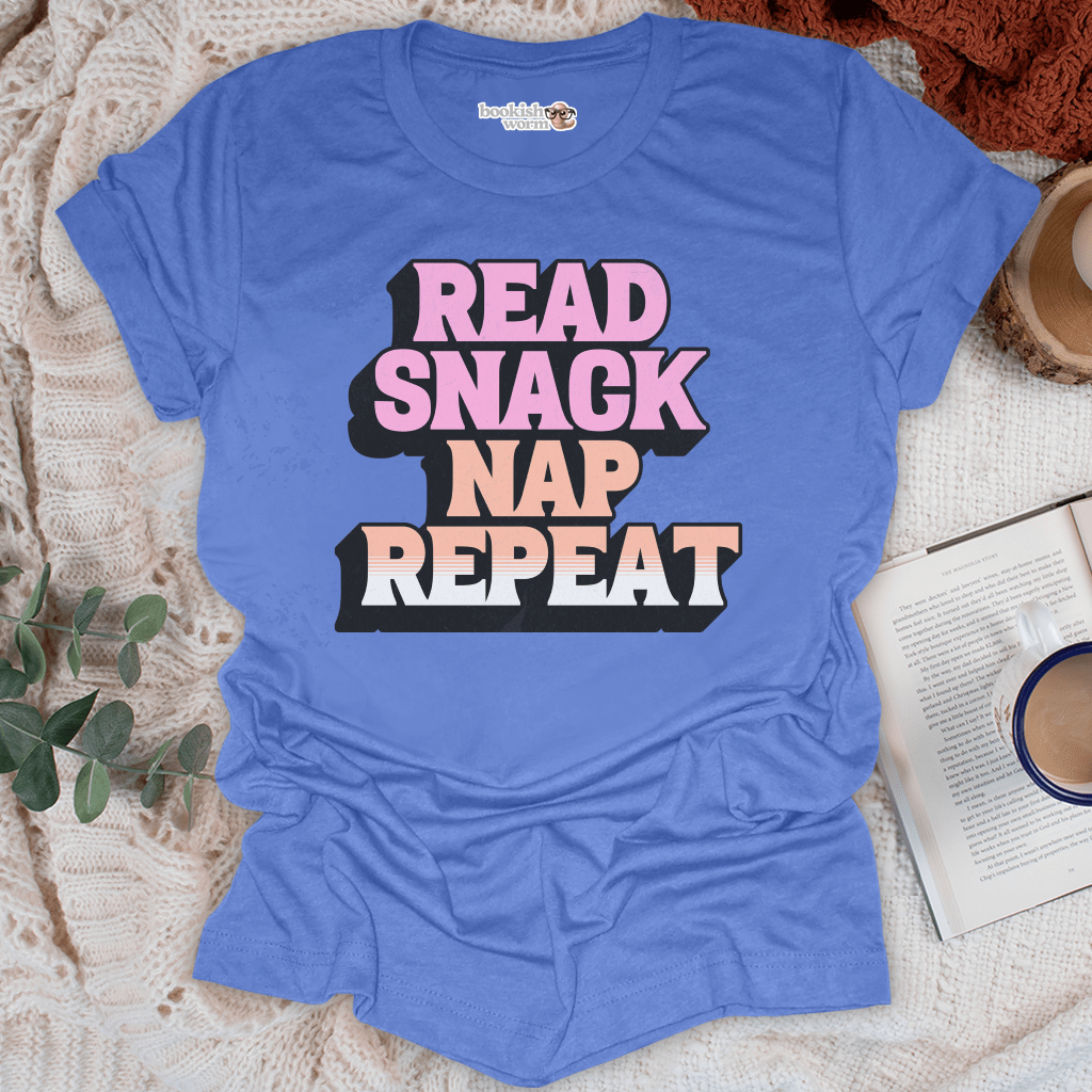 Read Snack Nap Repeat T-Shirt