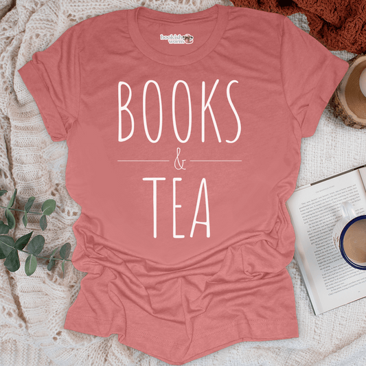 Books & Tea  T-Shirt