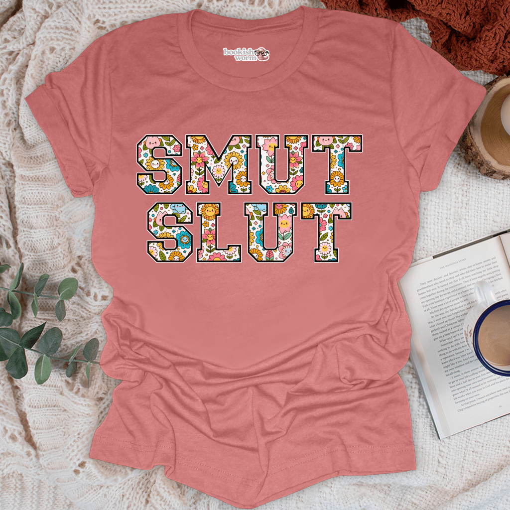 Smut Slut Happy Flowers T-Shirt