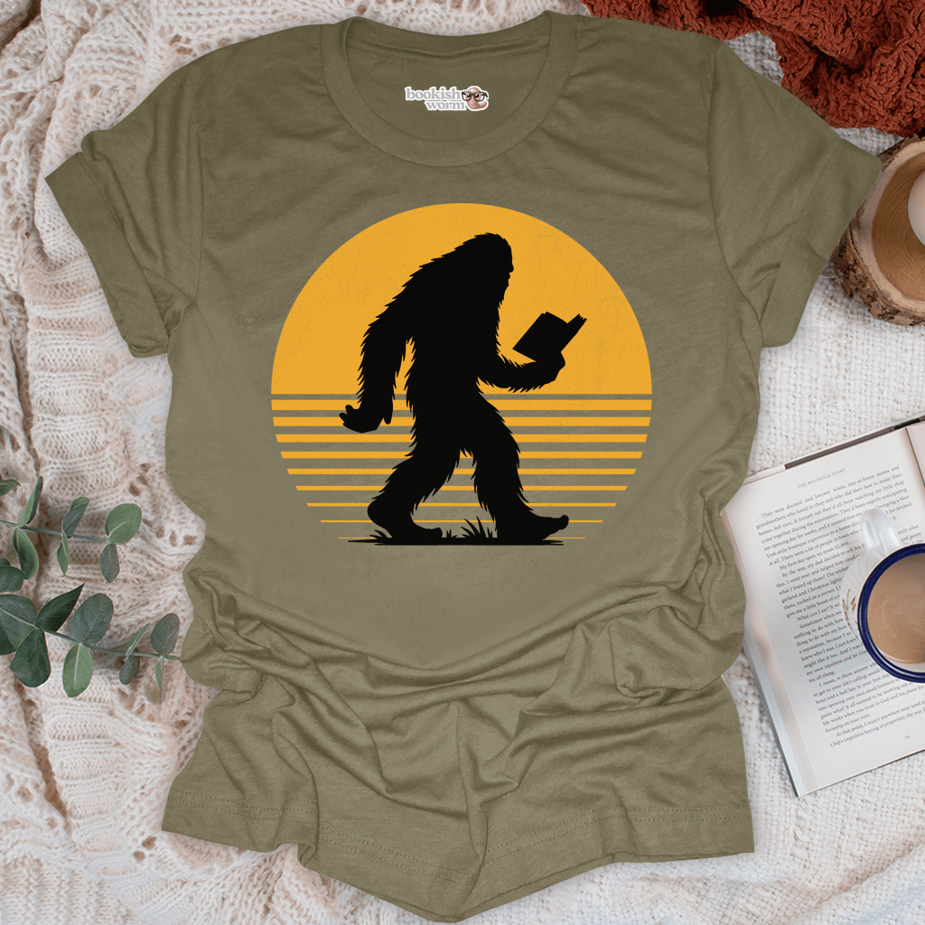 Bigfoot Reads! T-Shirt