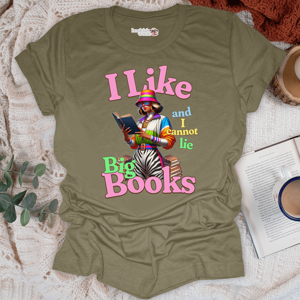 I Like Big Books T-Shirt