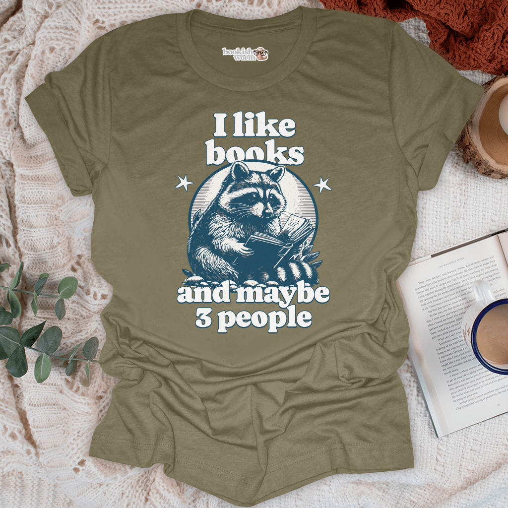 Books & 3 People T-Shirt