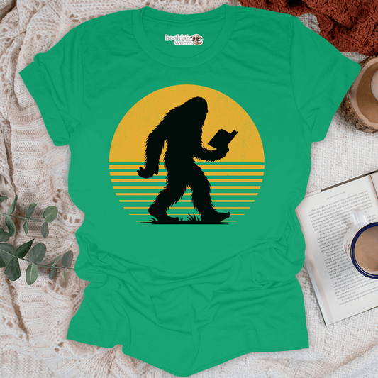 Bigfoot Reads! T-Shirt