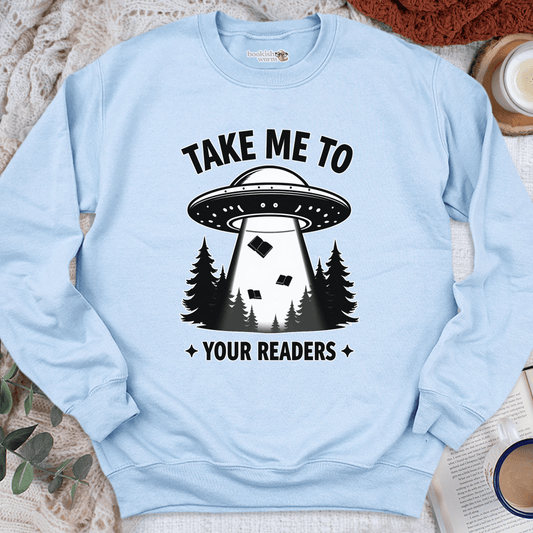 Take Me To Your Readers Crewneck