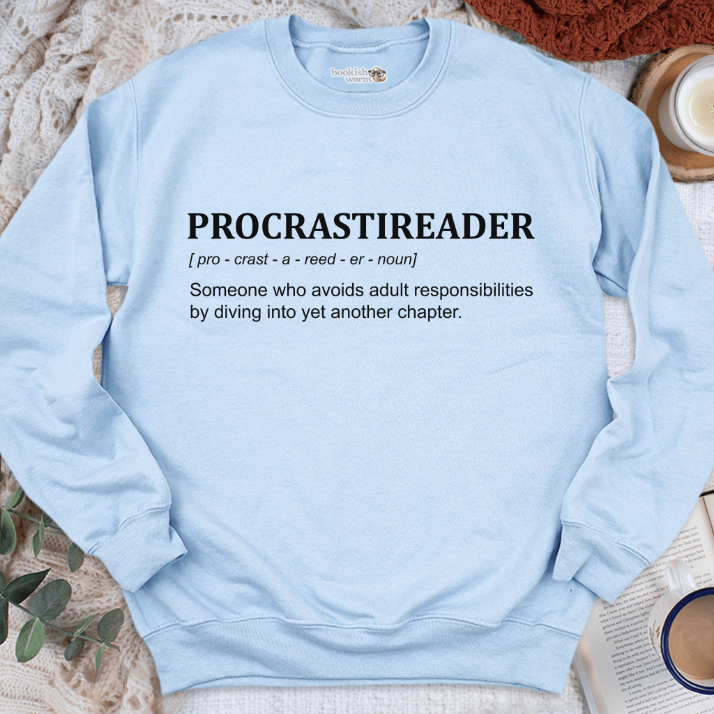 Procrastireader Crewneck