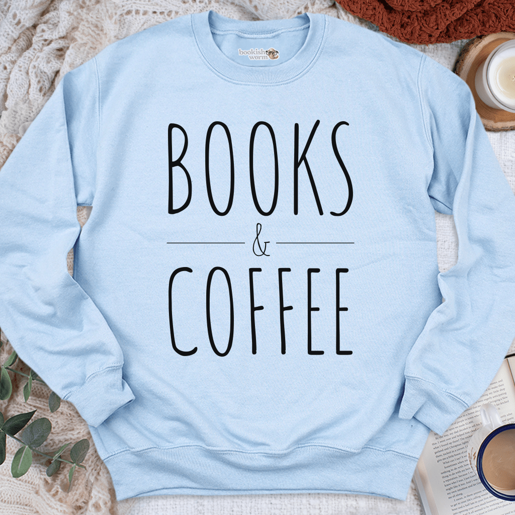 Books & Coffee Crewneck