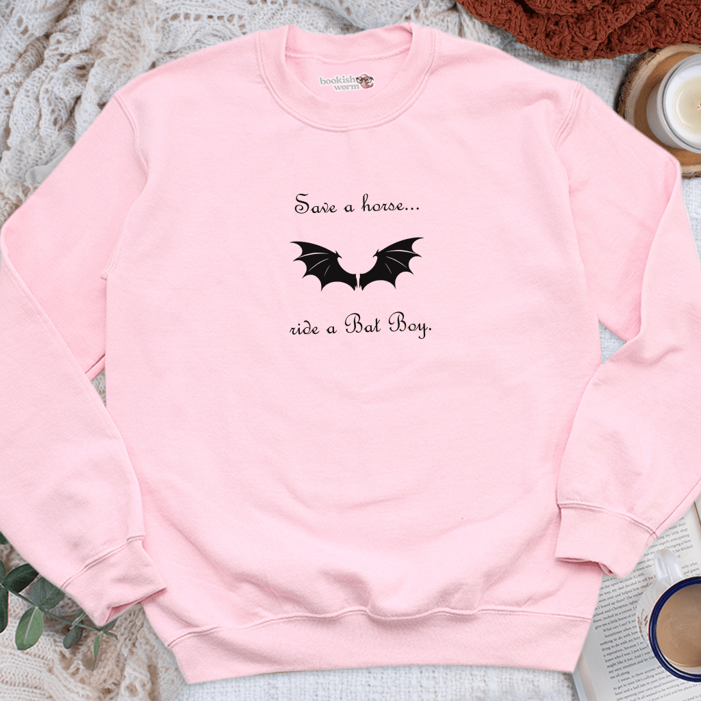 Save A Horse, Ride A Bat Boy Crewneck