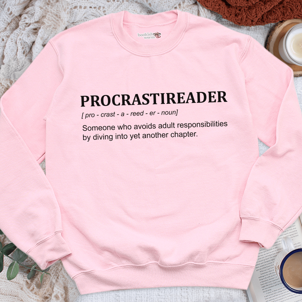 Procrastireader Crewneck