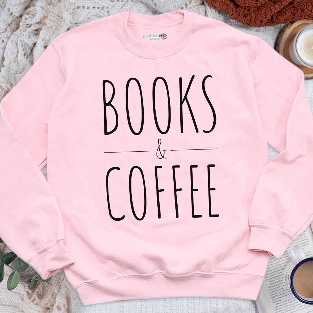 Books & Coffee Crewneck