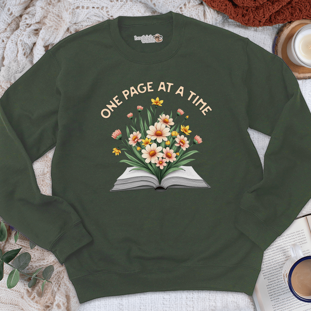 One Page At A Time Crewneck