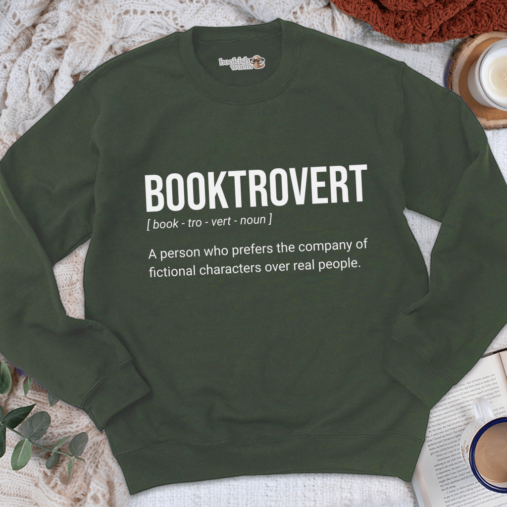 BOOKTROVERT Crewneck