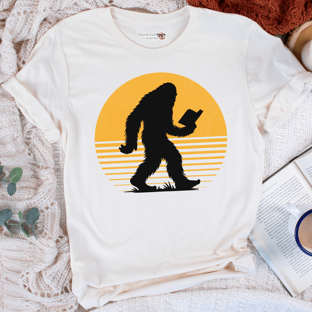 Bigfoot Reads! T-Shirt