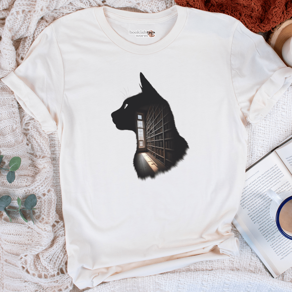 The Library Cat T-Shirt