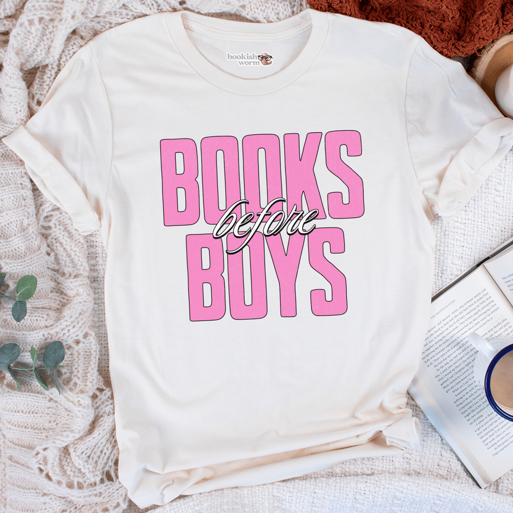 Books Before Boys T-Shirt