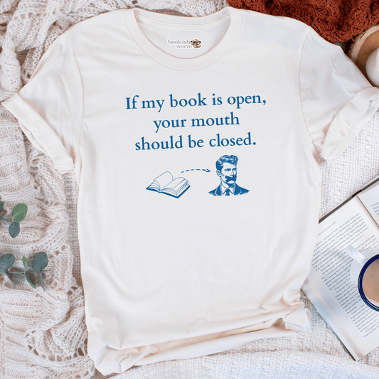 Book Open Mouth Closed T-Shirt