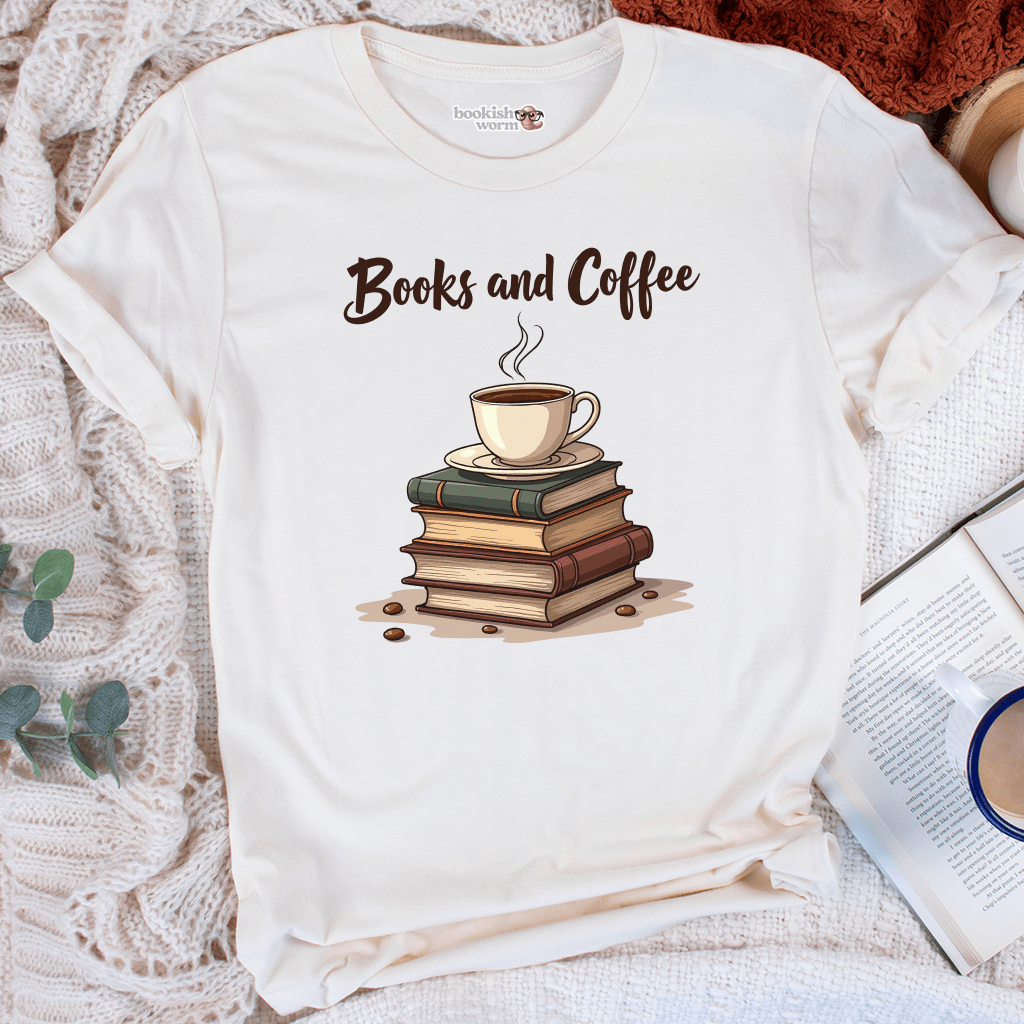 Books and Coffee T-Shirt