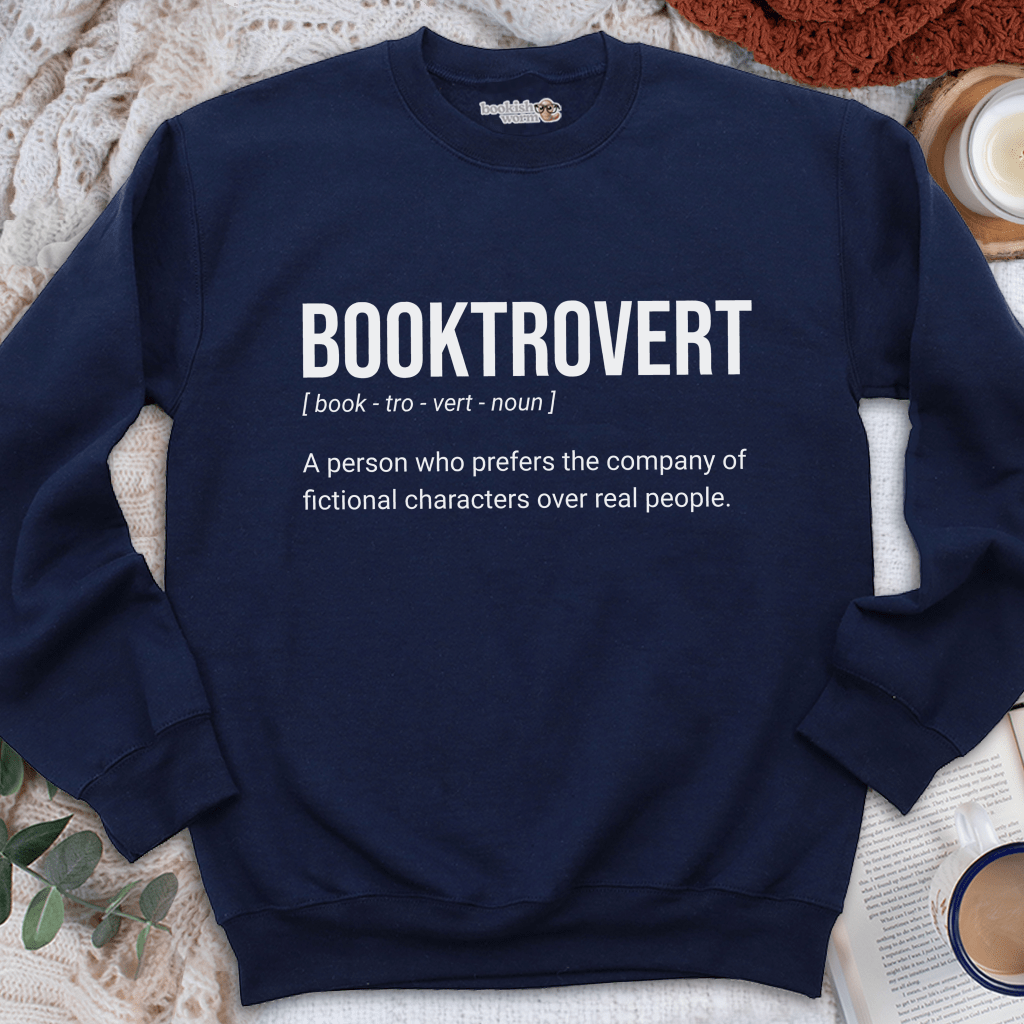 BOOKTROVERT Crewneck