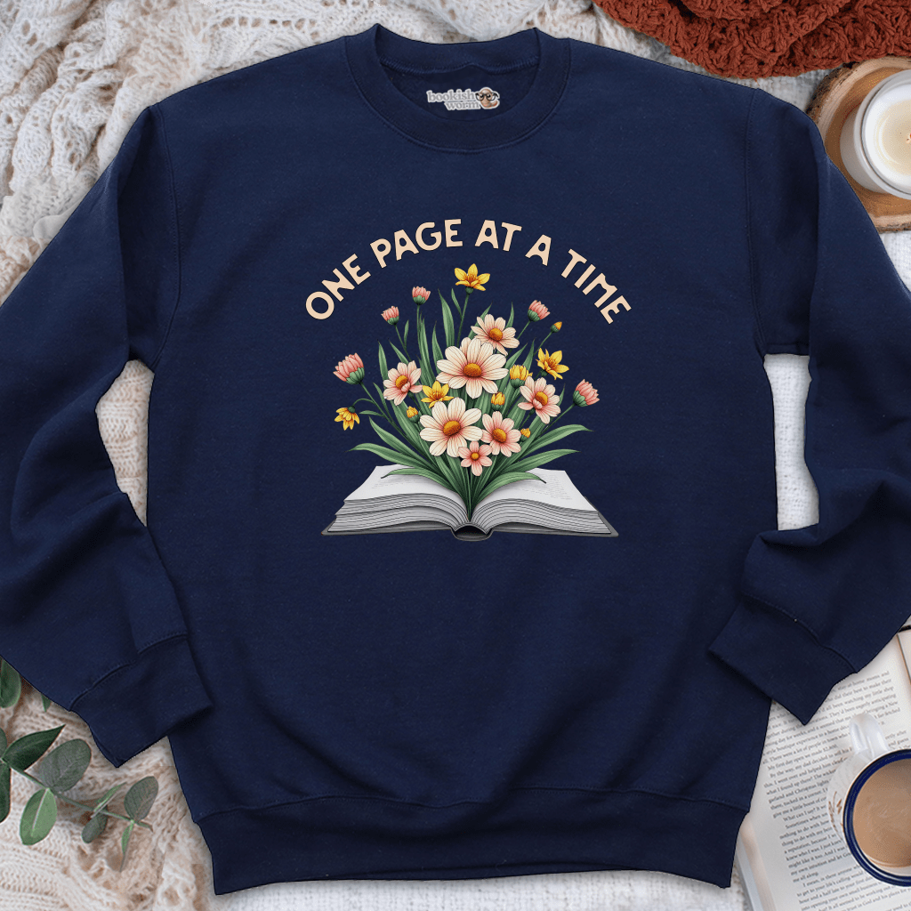 One Page At A Time Crewneck