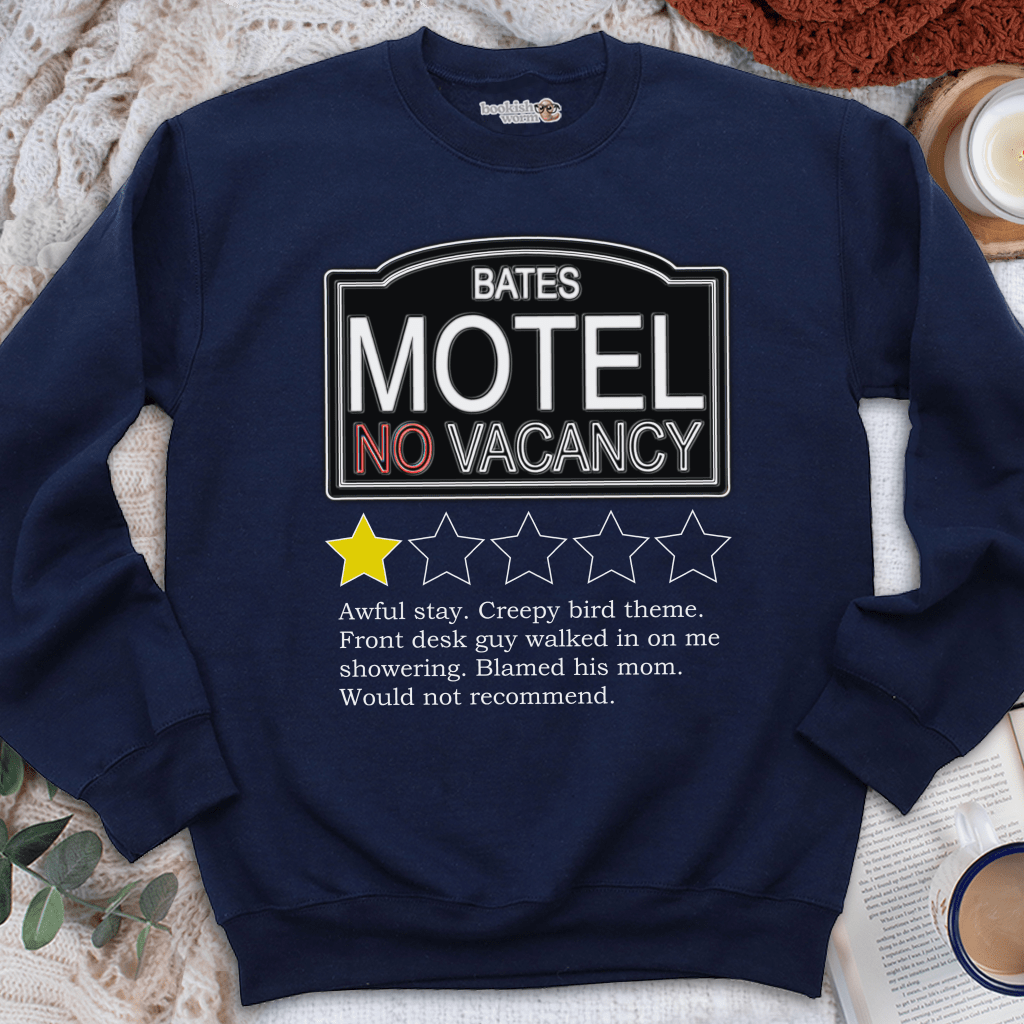 Bates Motel 1 Star Review Crewneck