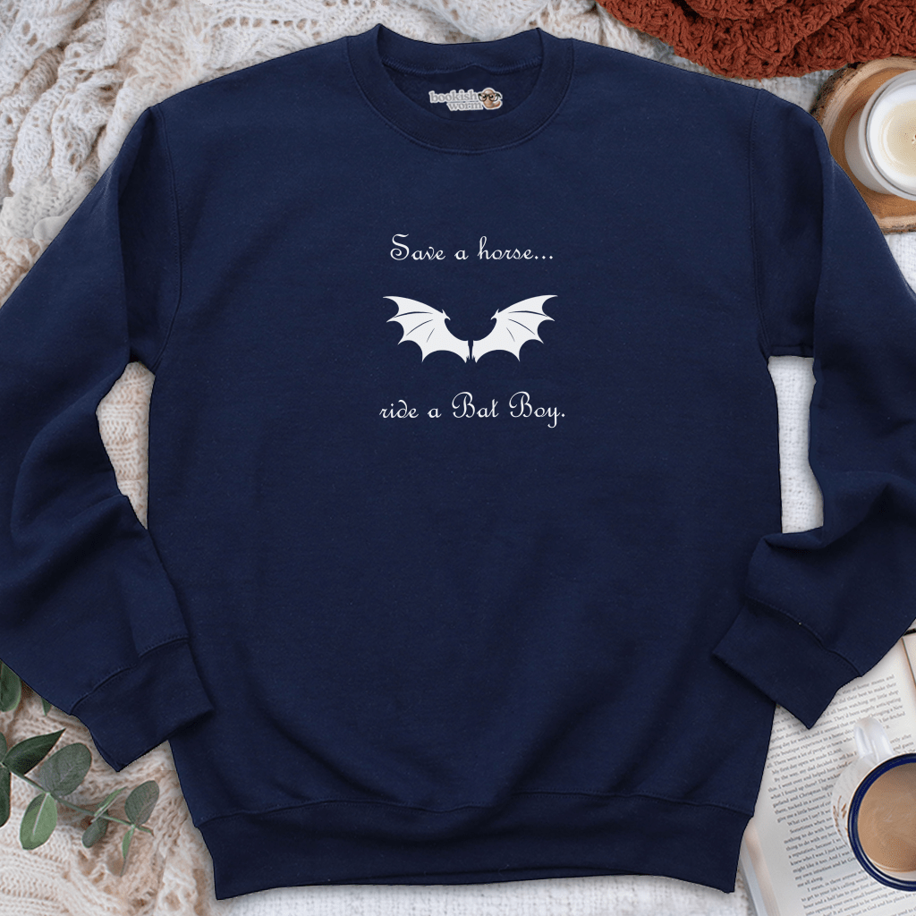 Save A Horse, Ride A Bat Boy Crewneck