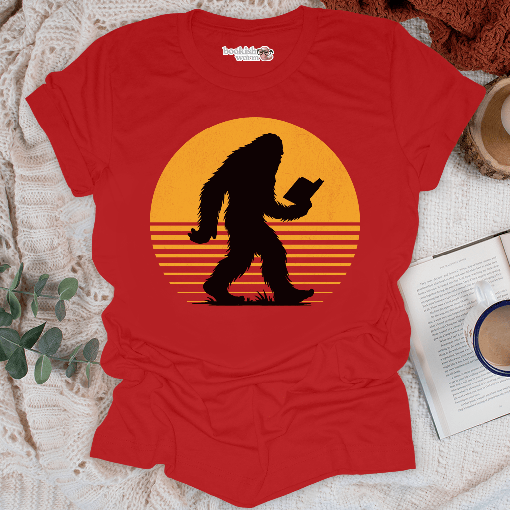 Bigfoot Reads! T-Shirt