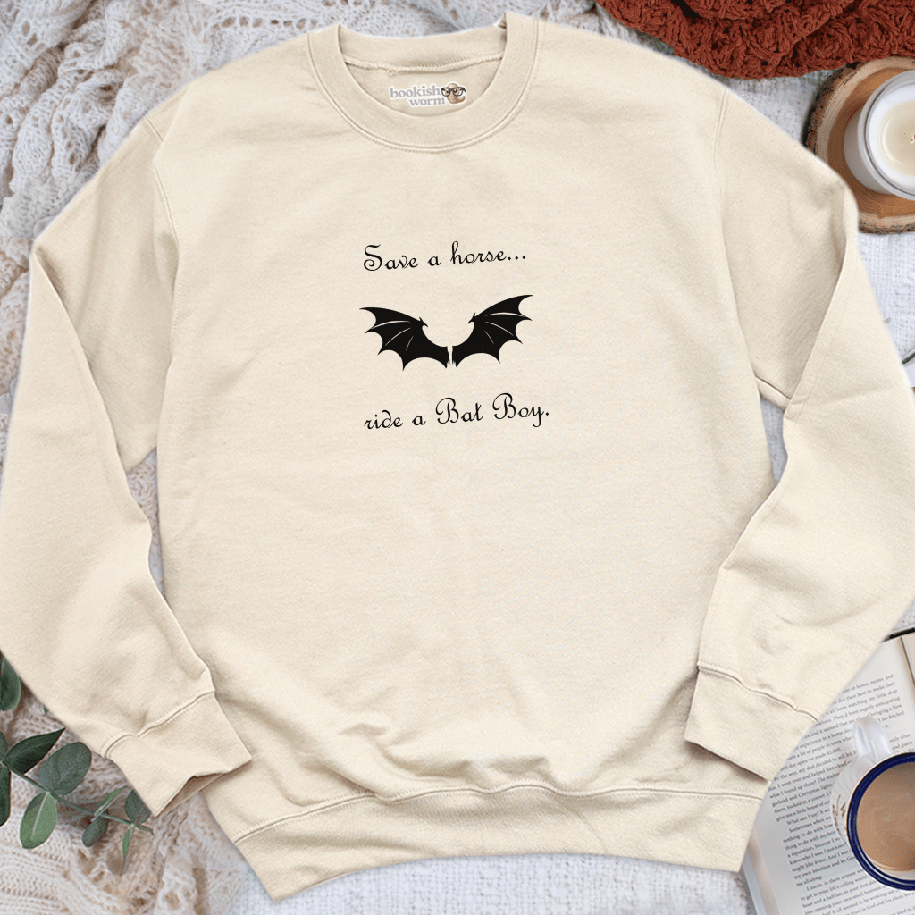 Save A Horse, Ride A Bat Boy Crewneck