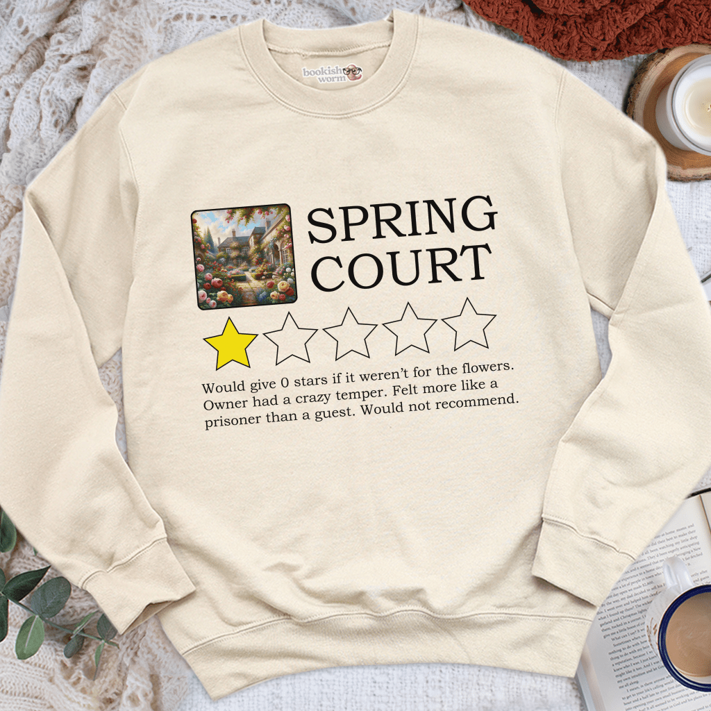 Spring Court 1 Star Review Crewneck