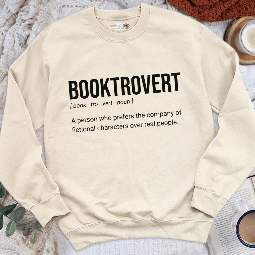 BOOKTROVERT Crewneck