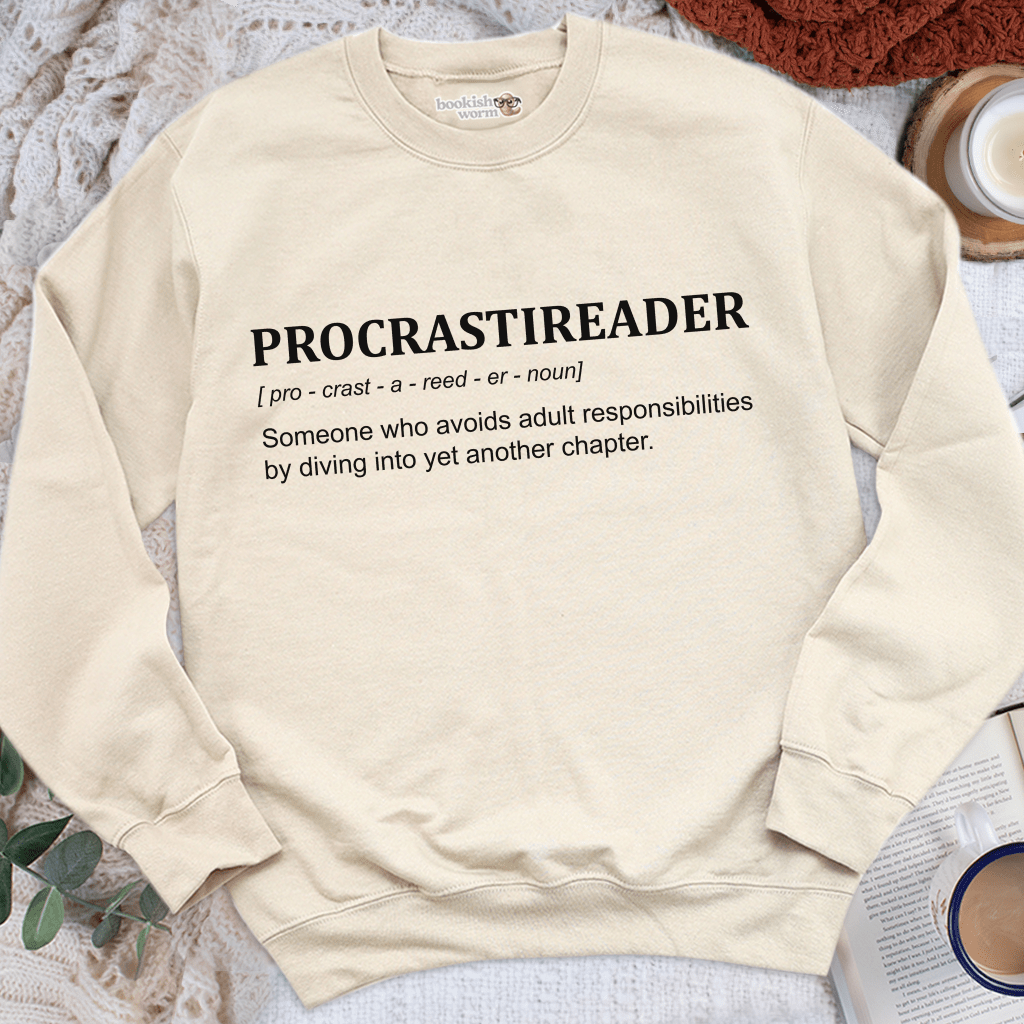 Procrastireader Crewneck