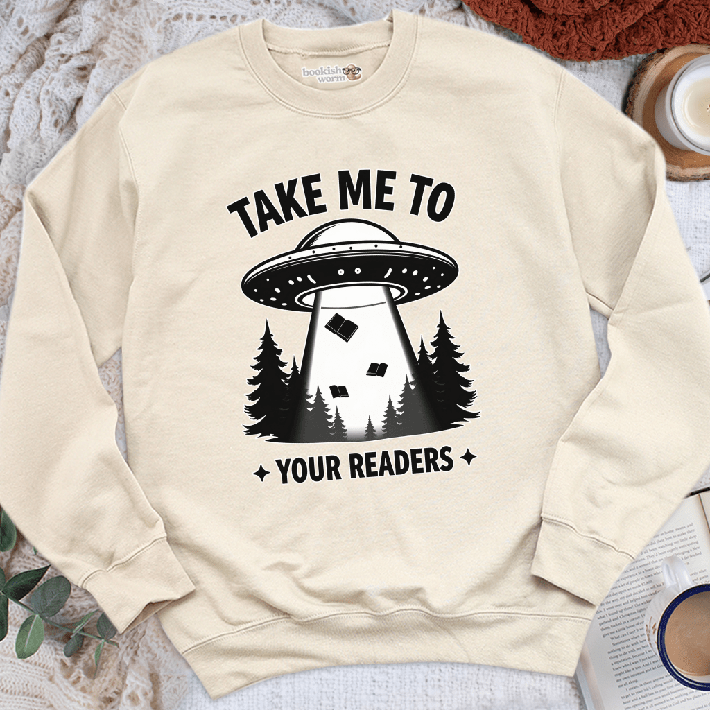 Take Me To Your Readers Crewneck