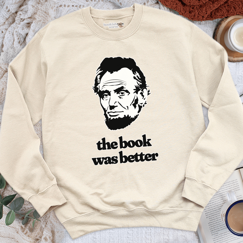 The Book Was Better Crewneck