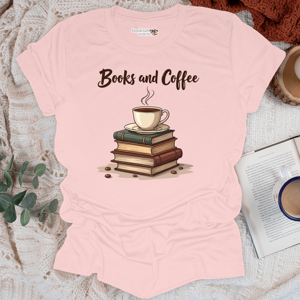 Books and Coffee T-Shirt