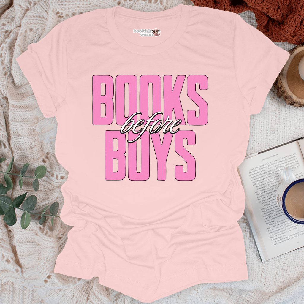 Books Before Boys T-Shirt