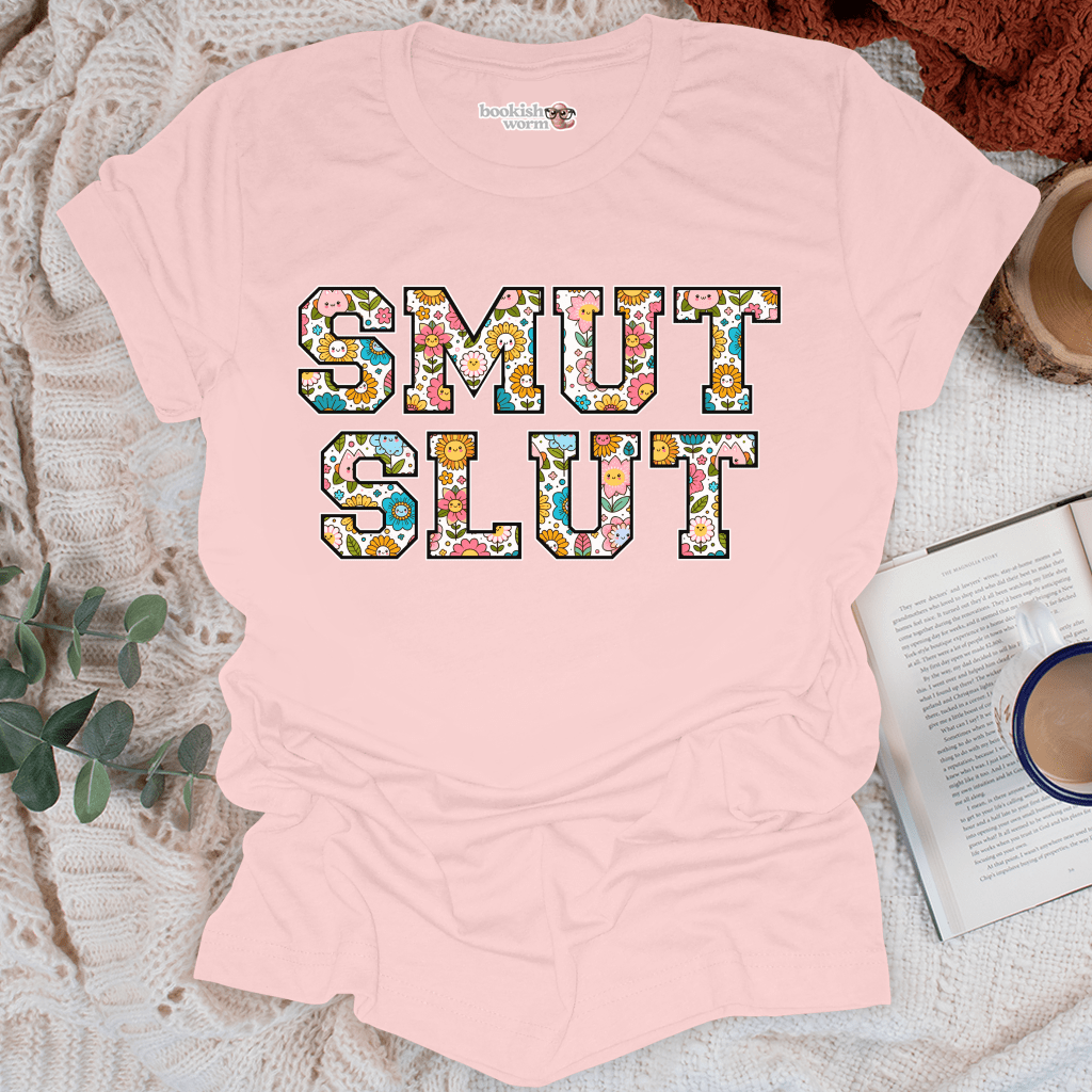 Smut Slut Happy Flowers T-Shirt