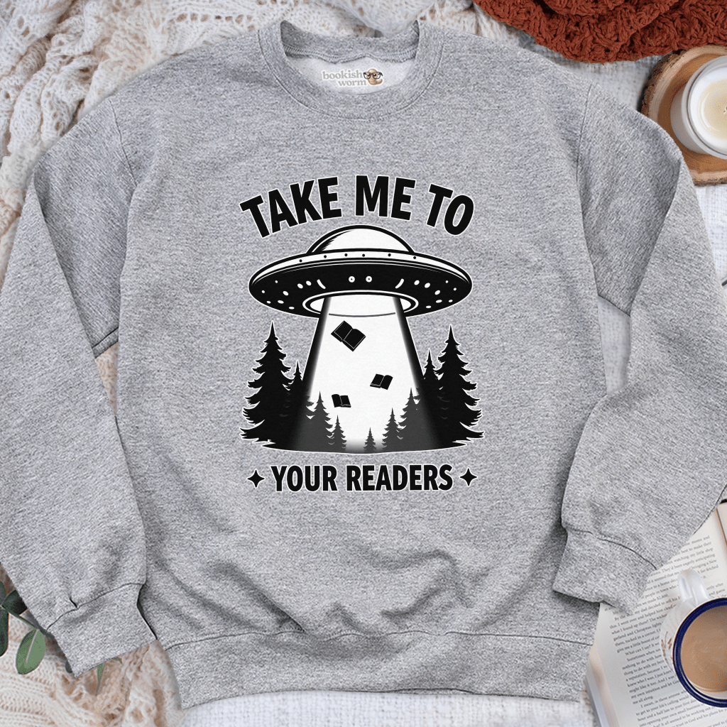 Take Me To Your Readers Crewneck